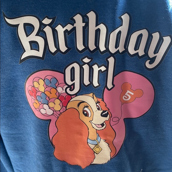 Charming Blue 'Birthday Girl' Sweatshirt - Picture 4 of 6